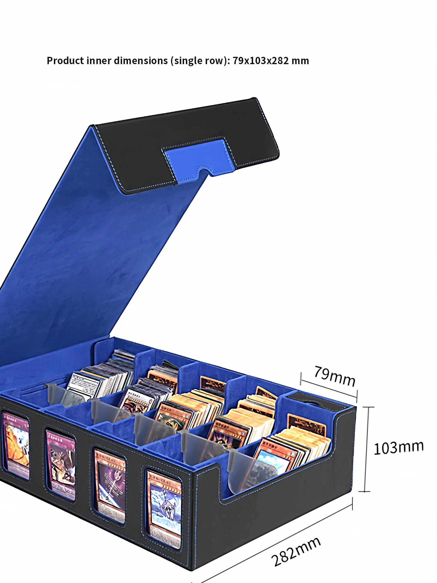 Storage - Wielokomorowy organizer z PU skóry na