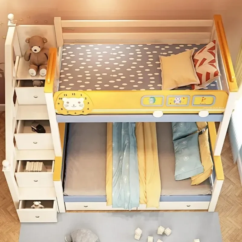 Meble Drewniane Loftowe do Pok – Bunk Bed With Stairs And Slide recenzja i cena
