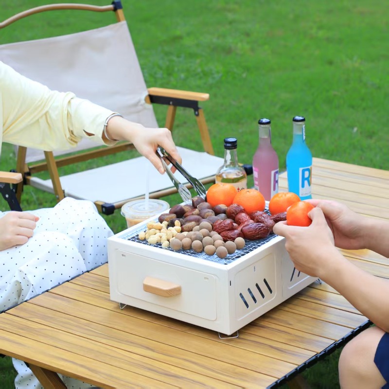 Przenośny grill na węgiel drze – Outdoor Furniture recenzja i cena