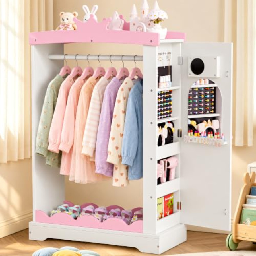 Szafa do przebierania z lustrz – Full Length Mirror Jewelry Armoire recenzja i cena