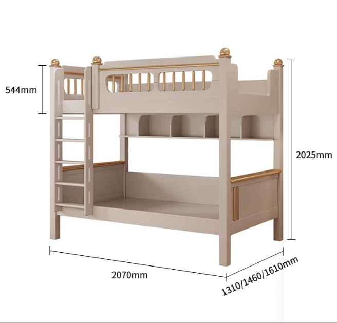 Meble do pokoju dziecięcego z  – Bunk Bed With Stairs And Slide recenzja i cena