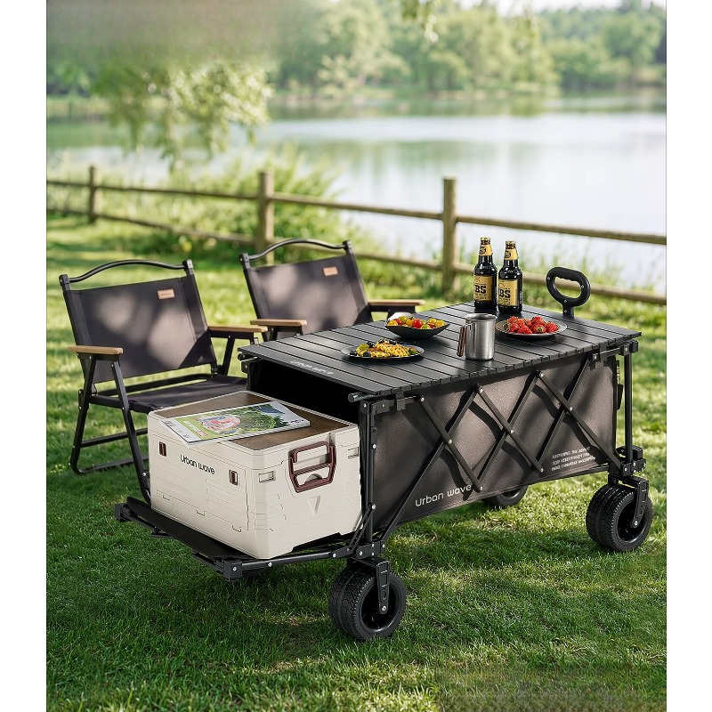 Składany wózek kempingowy, prz – Outdoor Furniture recenzja i cena