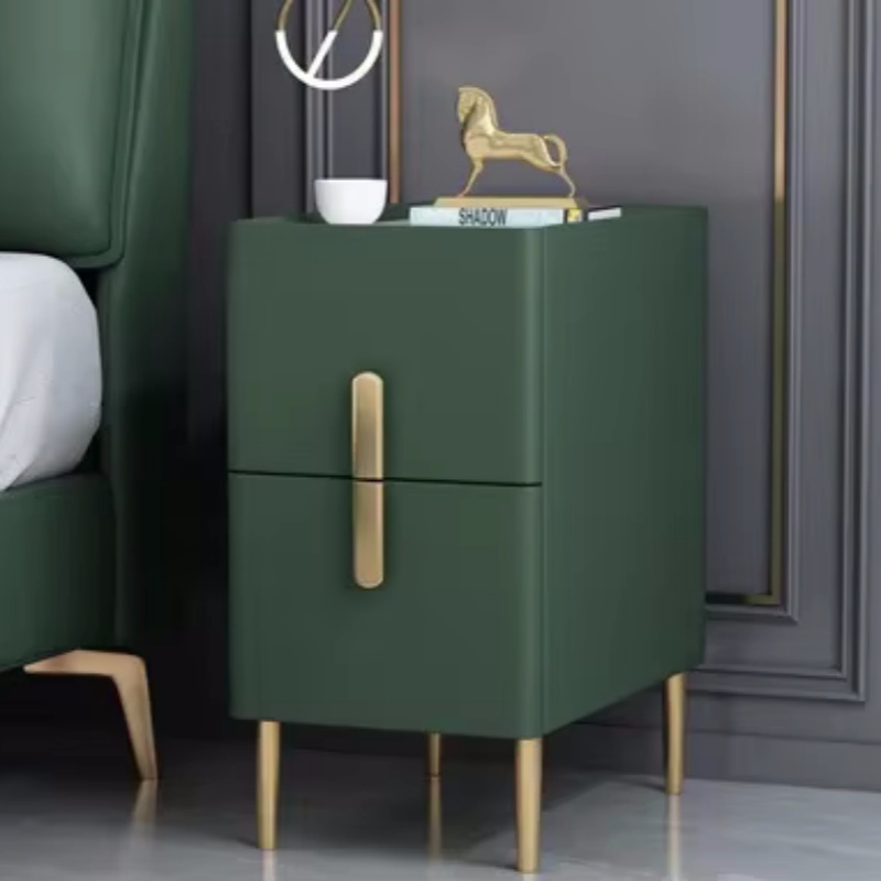 Drewniany stolik nocny w jedno – Solid Wood Nightstand 2 Drawers recenzja i cena