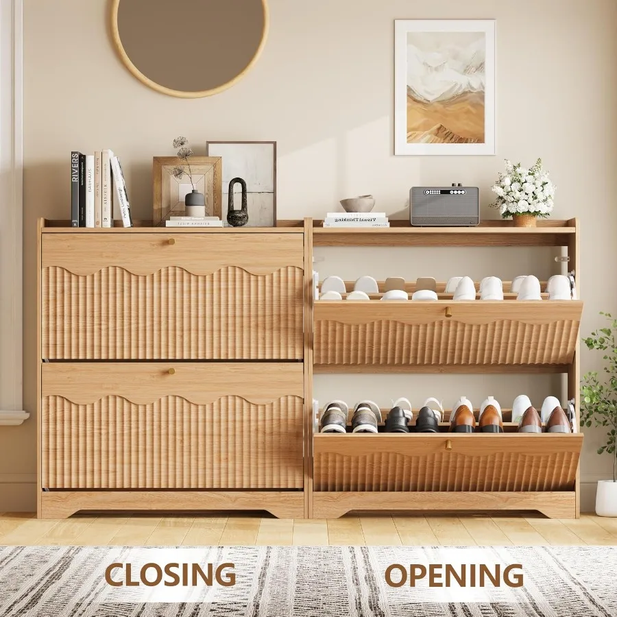 Szafka do przechowywania butów – Shoe Rack Cabinet Narrow Entryway recenzja i cena