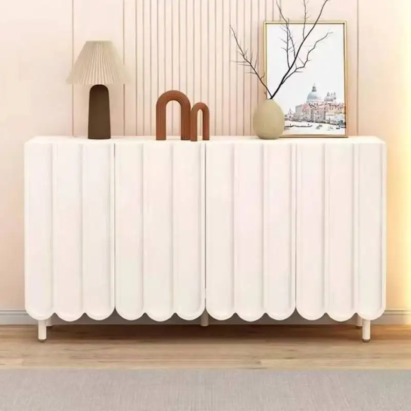 Biała minimalistyczna szafka n – Shoe Rack Cabinet Narrow Entryway recenzja i cena