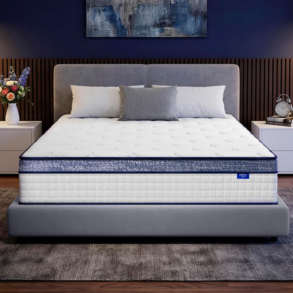 Materac Queen, 12-calowy hybry – Memory Foam Mattress In A Box Queen recenzja i cena